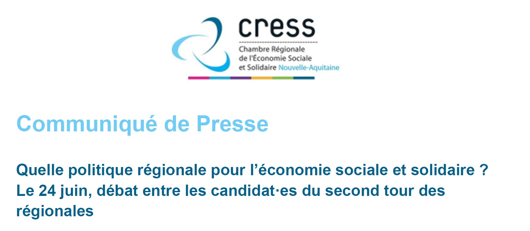 CRESS // relations presse